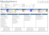 View the Tablet Menu