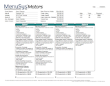 View the traditional style finance menu