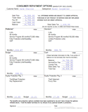 View the traditional style finance menu